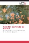 Almidón acetilado de batata