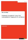 Zivilmacht Europäische Union? Der außenpolitische Umgang der EU mit Belarus