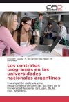 Los contratos programas en las universidades nacionales argentinas