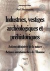 Industries, vestiges archéologiques et préhistoriques - Action aléatoire de la nature & Action intentionnelle de l'Homme - Volume VI