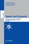 Speech and Computer