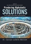 Pondering Alphabetic SOLUTIONS