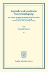 Englische und preußische Steuerveranlagung.