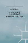 Literature and Censorship in Renaissance England