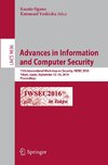 Advances in Information and Computer Security