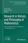 Research in History and Philosophy of Mathematics