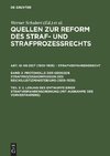 2. Lesung des Entwurfs einer Strafverfahrensordnung (mit Ausnahme des Vorverfahrens)