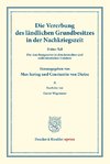 Die Vererbung des ländlichen Grundbesitzes in der Nachkriegszeit.