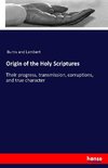 Origin of the Holy Scriptures