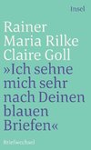 ' Ich sehne mich sehr nach deinen blauen Briefen'