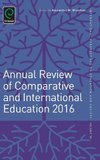 Annual Review of Comparative and International Education 2016