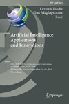 Artificial Intelligence Applications and Innovations