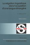 La négation linguistique dans l'acquisition d'une langue étrangère