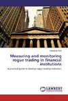 Measuring and monitoring rogue trading in financial institutions