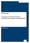 IT-Systeme als Unterstützung für Handelsentscheidungen am Finanzmarkt