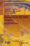 Proceedings of ELM-2014 Volume 1