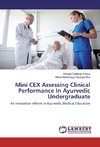 Mini CEX Assessing Clinical Performance In Ayurvedic Undergraduate