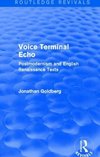 Goldberg, J: Voice Terminal Echo (Routledge Revivals)