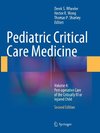 Pediatric Critical Care Medicine