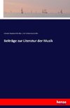 Beiträge zur Literatur der Musik