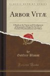 Blount, G: Arbor Vitæ