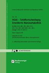 HOAI - Tafelfortschreibung Erweiterte Honorartabellen §§ 20.1, 21.1, 28.1, 29.1, 20.1, 32.1, 35.1, 40.1, 44.1, 48.1, 52.1, 56.1, Anlage 1, Nr 1.1 und 1.2