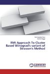 RMI Approach To Cluster Based Winograd's variant of Strassen's Method