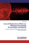 Sound Distraction Effect on Memory Processing Knowledge Familiarity