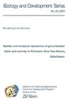 Spatial and temporal dynamics of groundwater table and salinity in Khorezm (Aral Sea Basin), Uzbekistan