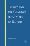 Theory and the Common from Marx to Badiou