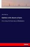 Rambles in the deserts of Syria