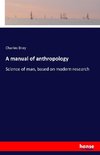 A manual of anthropology