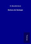 Notions de Géologie