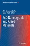 ZnO Nanocrystals and Allied Materials