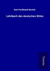 Lehrbuch des deutschen Stiles