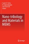 Nano-tribology and Materials in MEMS