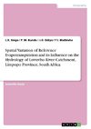 Spatial Variation of Reference Evapotranspiration and its Influence on the Hydrology of Luvuvhu River Catchment, Limpopo Province, South Africa