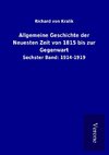 Allgemeine Geschichte der Neuesten Zeit von 1815 bis zur Gegenwart