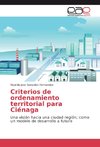 Criterios de ordenamiento territorial para Ciénaga