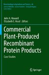 Commercial Plant-Produced Recombinant Protein Products