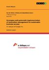 Strategies and systematic implementation of innovation management for sustainable business success