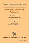 Die Lieder Oswalds von Wolkenstein