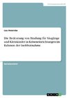 Die Bedeutung von Bindung für Säuglinge und Kleinkinder in Kriseneinrichtungen im Rahmen der Inobhutnahme