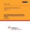 Der Verlag Springer Science und Business Media. Drei verschiedene Besitzer von 1999 bis 2009