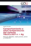 Comportamiento a altas temperaturas del sistema YBa2Cu3O7-x + Ag