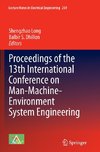 Proceedings of the 13th International Conference on Man-Machine-Environment System Engineering