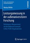 Leistungsmessung in der außeruniversitären Forschung