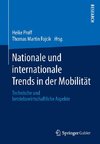 Nationale und internationale Trends in der Mobilität