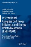 International Congress on Energy Efficiency and Energy Related Materials (ENEFM2013)