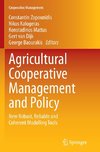 Agricultural Cooperative Management and Policy